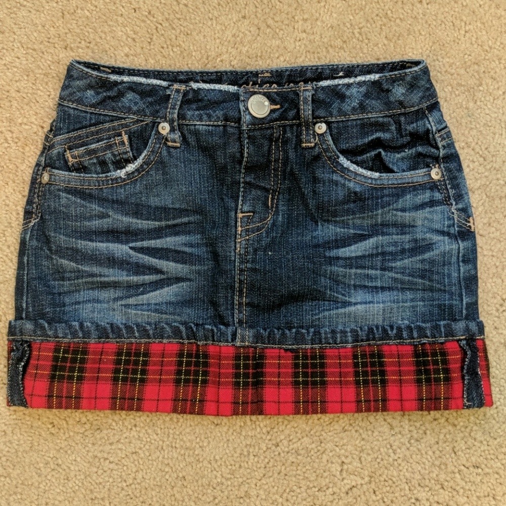 ✨JUSTICE Denim Skirt✨